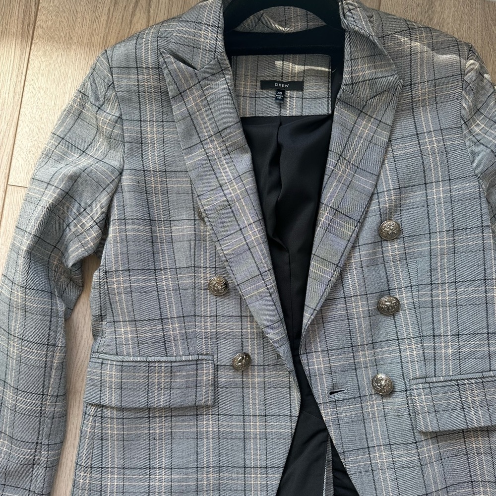 Plaid blazer